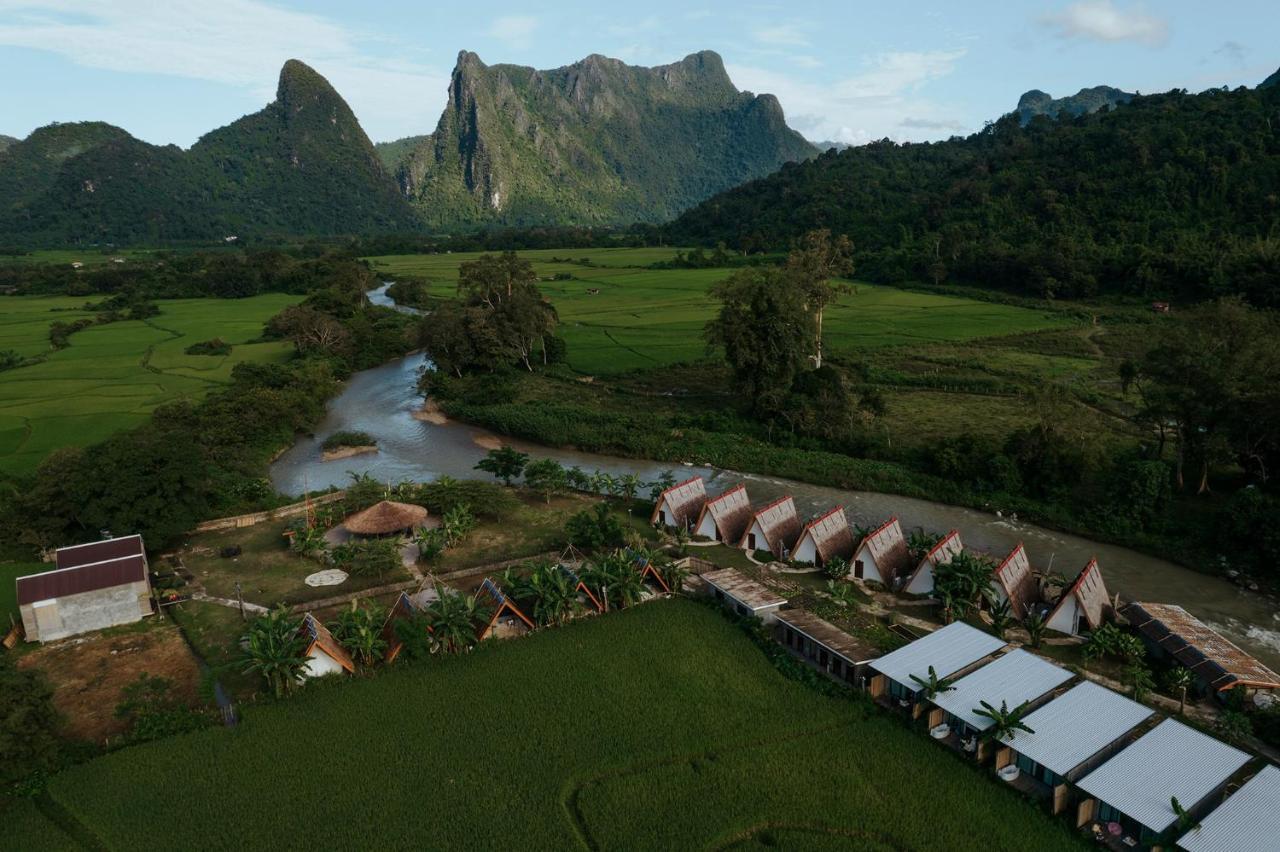Vangvieng Angsavanh Resort Vang Vieng Buitenkant foto