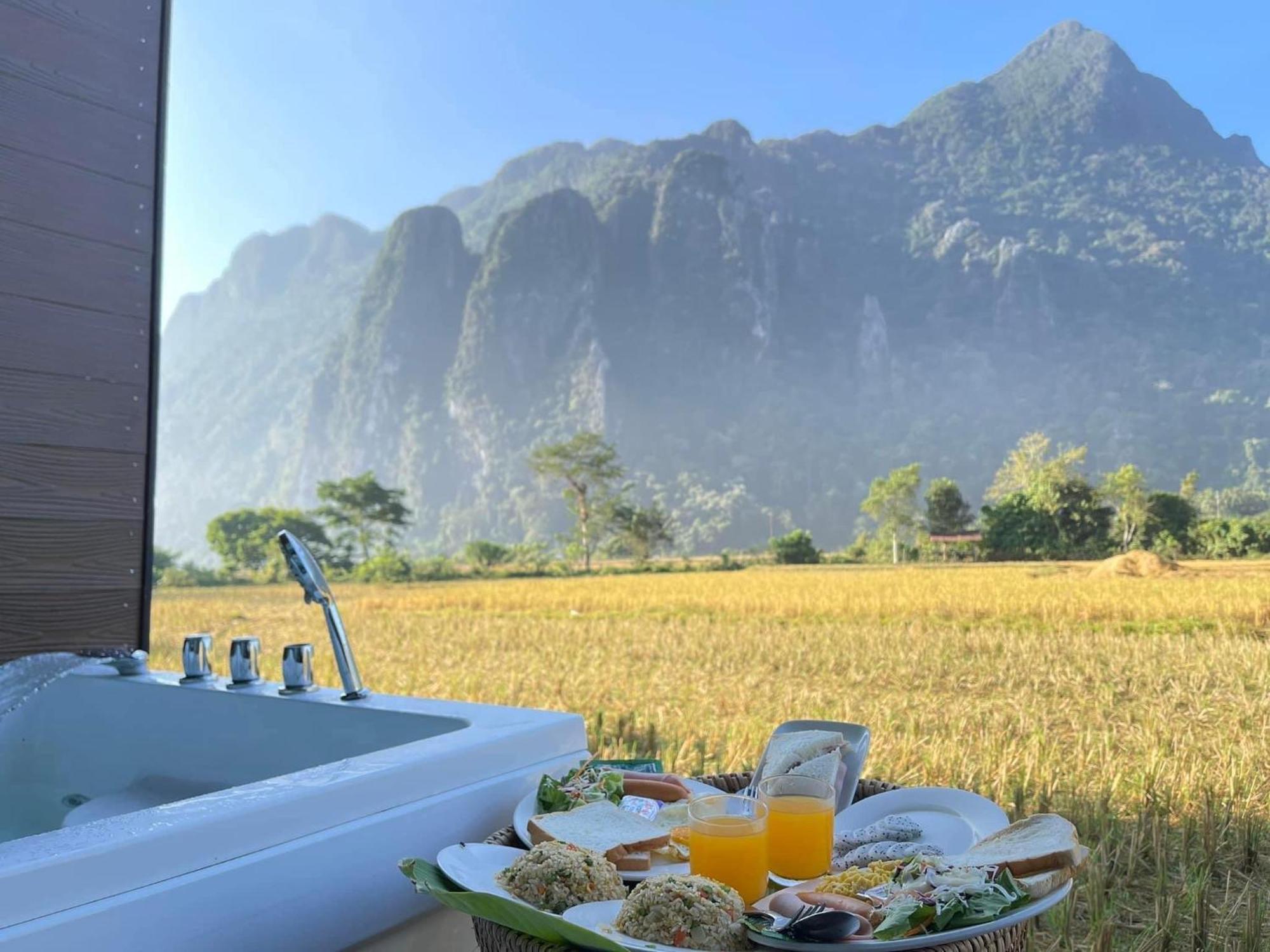 Vangvieng Angsavanh Resort Vang Vieng Buitenkant foto